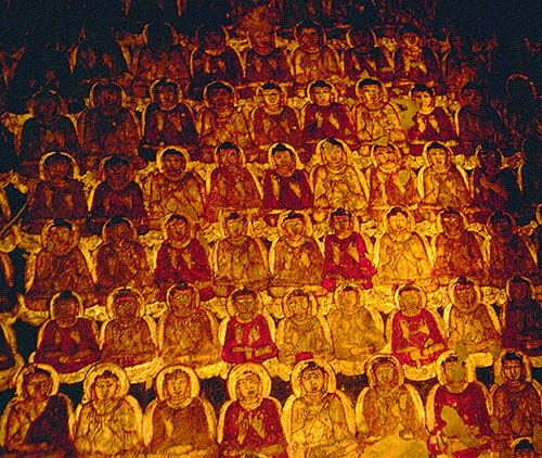 Ajanta Caves Wall Fresco