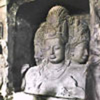 Elephanta cave sculpture
