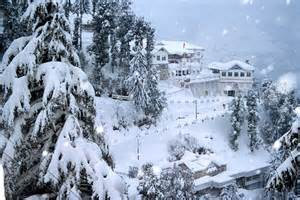 Himachal Pradesh Winter Scene